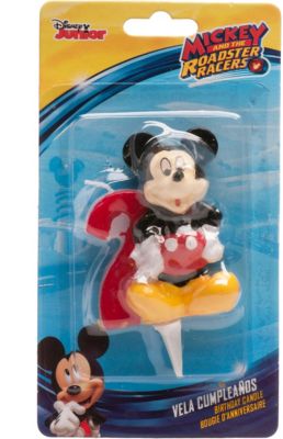 Kerze Mickey 3D - Zahl 2 2