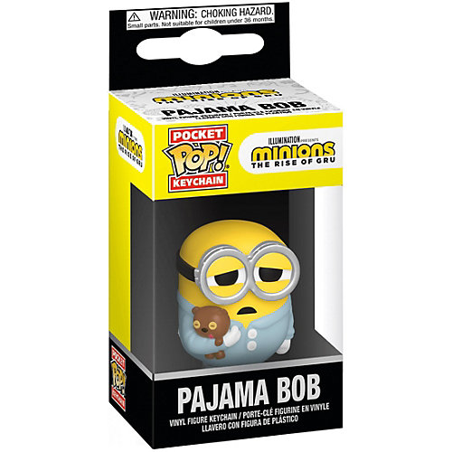 Брелок Funko Pocket POP! Keychain: Minions 2: Боб в пижаме, 47796-PDQ от Funko