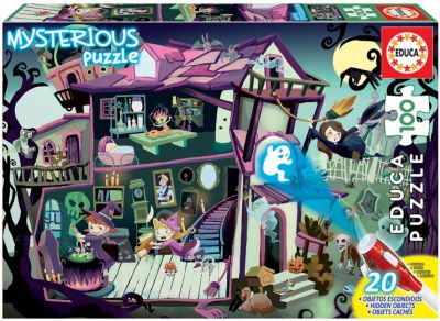 Image of Educa - Geisterhaus 100 Teile Mysterious Puzzle