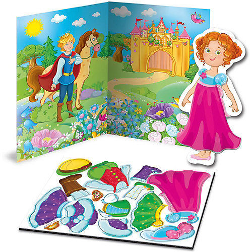 Магнитная игра-одевашка Vladi Toys Принцесса от Vladi Toys