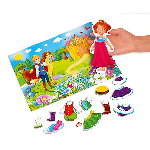 Магнитная игра-одевашка Vladi Toys Принцесса от Vladi Toys