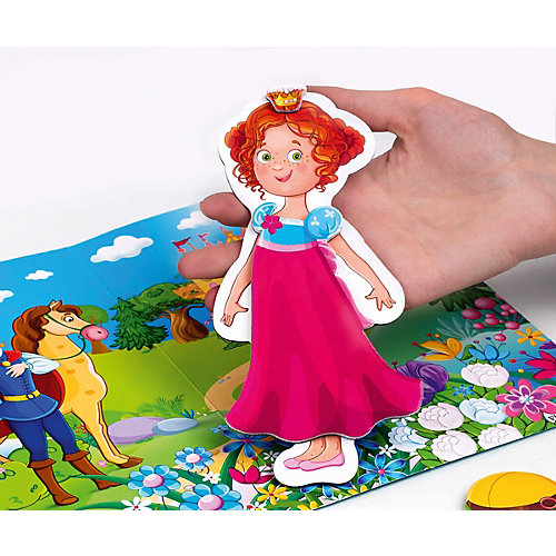 Магнитная игра-одевашка Vladi Toys Принцесса от Vladi Toys