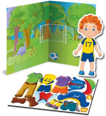 Магнитная игра-одевашка Vladi Toys Мальчик
