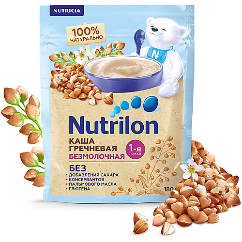 Безмолочная каша Nutrilon гречневая с 4 мес 180 г от Nutrilon