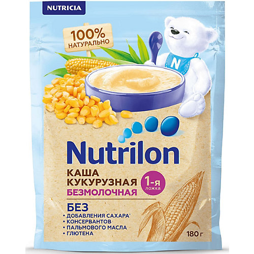 Безмолочная каша Nutrilon кукурузная с 5 мес 180 г от Nutrilon