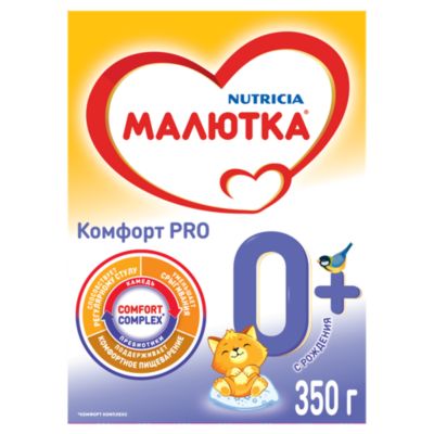 Молочная смесь Малютка "Комфорт" с 0 мес, 350 г