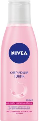 Смягчающий тоник Nivea для сухой и чувствительной кожи, 200 мл