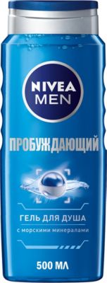 Гель для душа Nivea Men Пробуждающий , 500 мл