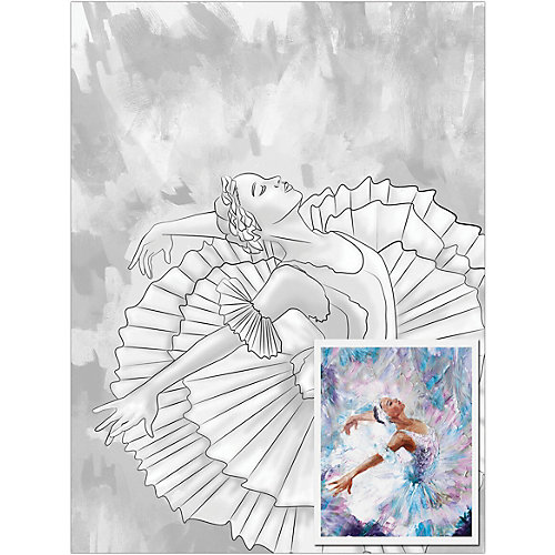 Картина на холсте Brauberg Art Classic "Муза", 30х40 см от Brauberg