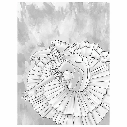 Картина на холсте Brauberg Art Classic "Муза", 30х40 см от Brauberg