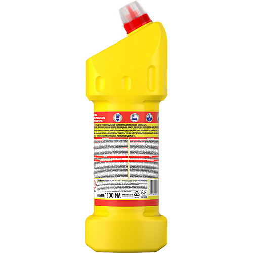 Гель Domestos Лимонная свежесть, 1500 мл