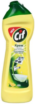 Чистящий крем Cif актив лимон, 250 мл