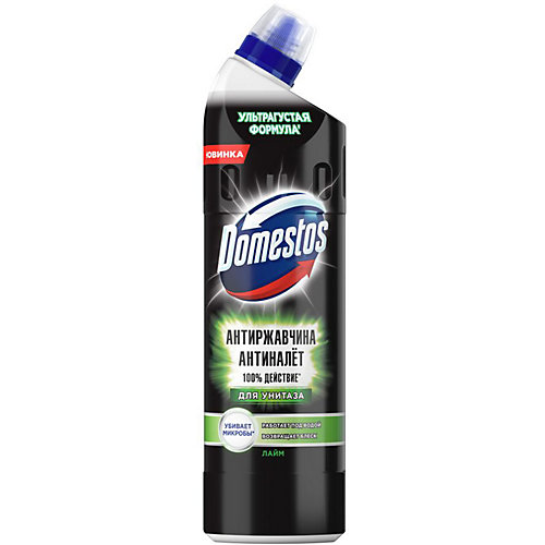 Чистящее средство для унитаза Domestos Грин Антиржавчина антиналёт, 750 мл