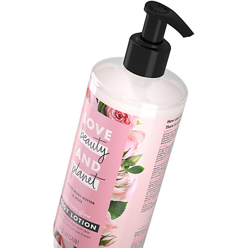 Лосьон для тела Love Beauty and Planet восхитительное сияние, 400 мл