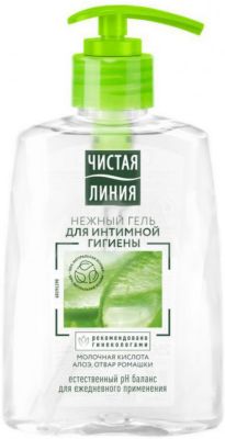 Гель для интимной гигиены Чистая линия, 250 мл