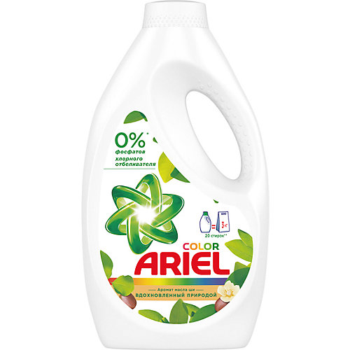Гель для стирки Ariel Масло Ши Аромат Природы, 1,3 л