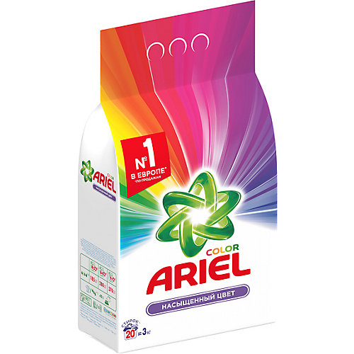 Стиральный порошок Ariel Color Автомат, 3 кг
