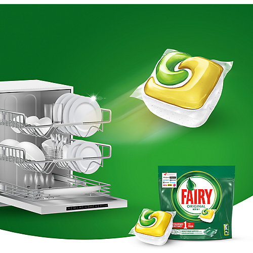 Капсулы для посудомоечной машины Fairy Original All in One 24 шт