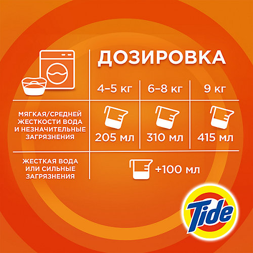 Стиральный порошок Tide Автомат Детский 2,4 кг