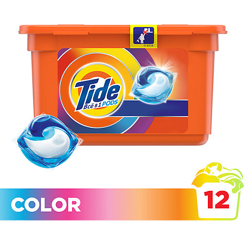 Капсулы для стирки Tide все в 1