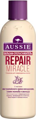 Бальзам-ополаскиватель Aussie Repair Miracle для поврежденных волос, 250 мл