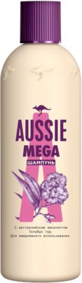 Шампунь Aussie Mega для ежедневного использования, 300 мл