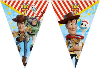 Flaggenbanner Toy Story 4 (9 Flaggen), 1 Stück