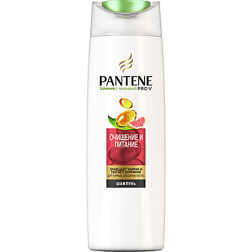 Шампунь Pantene Слияние с природой Очищение и питание 400 мл