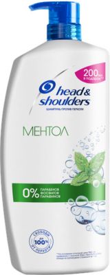 Шампунь против перхоти Head & Shoulders Ментол Освежающий Шампунь против перхоти 900 мл 