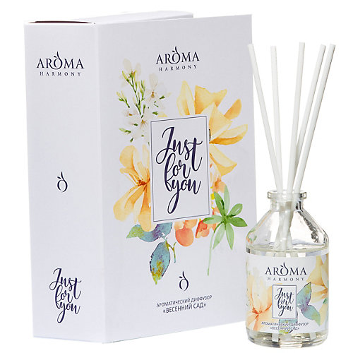 Диффузор Aroma Harmony Весенний сад, 50 мл - weiß/beige