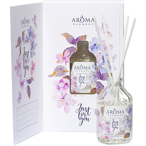 Диффузор Aroma Harmony Весенние цветы, 50 мл - weiß/beige