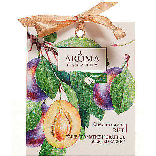 Саше ароматизированное Aroma Harmony Спелая слива, 10 гр - weiß/beige
