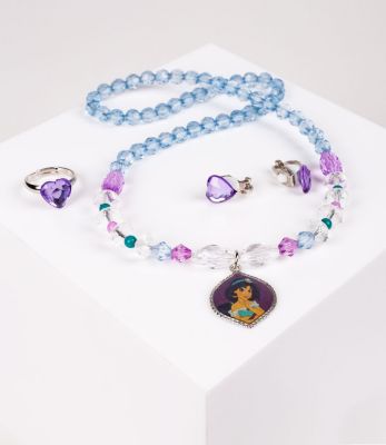 4er-Set Katzen Schmuck Für Mädchen - Halskette, Ring & Ohrringe Mit Katzenanhänger