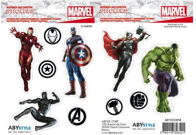 Наклейки ABYstyle: Marvel: Мстители, ABYDCO417