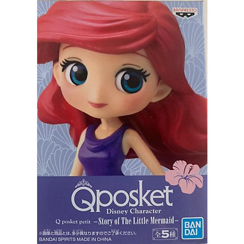 Фигурка Q posket petit Disney Character: Story of The Little Mermaid: Ариэль, BP19951P от BANDAI