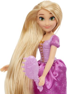Rapunzel Spielpuppen Disney Princess Stylingkopf Haarstyling mit  14 Zubehör 