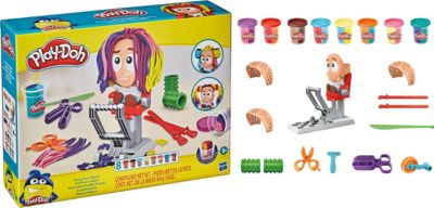 Play-Doh Verrückter Freddy Friseur Kinderknete Haarsalon mit Knete Knetwerkzeug 