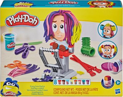 Knete-Spielset mit Rasierer und Schere NEU Hasbro Play-Doh E2930 Freddy Friseur 