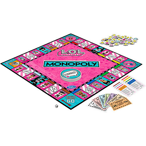 Настольная игра Hasbro Gaming "Монополия" LOL Surprise от Hasbro