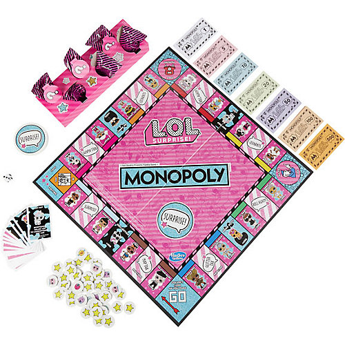 Настольная игра Hasbro Gaming "Монополия" LOL Surprise от Hasbro
