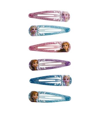 304-923 SIX Kids kleine Haarspange mit Zopf und Frozen Anna-Motiv