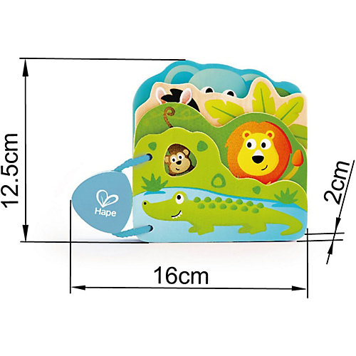 Книжка Hape Дикие животные от Hape