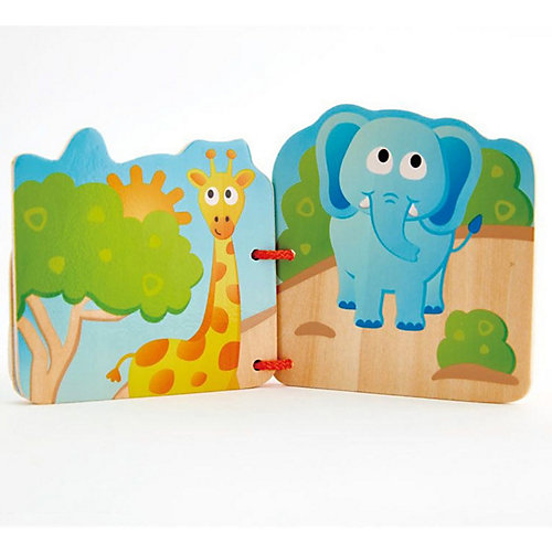 Книжка Hape Дикие животные от Hape
