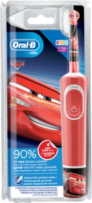 Электрическая зубная щетка Oral-B Kids Cars
