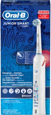Электрическая зубная щетка Oral-B Junior Smart4
