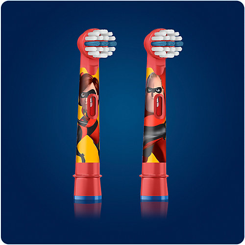 Сменные насадки для электрических щеток Oral-B Stages Power Incredibles, 2шт.