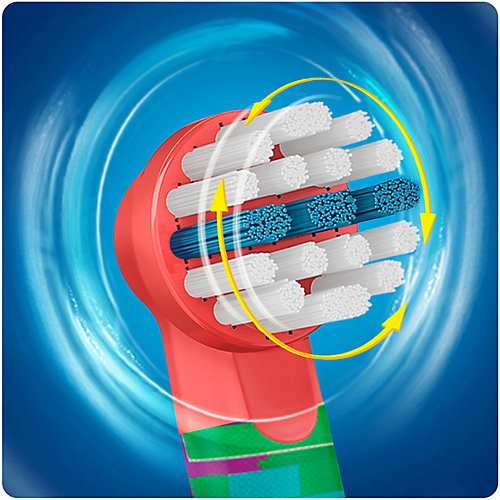 Сменные насадки для электрических щеток Oral-B Stages Power Incredibles, 2шт.
