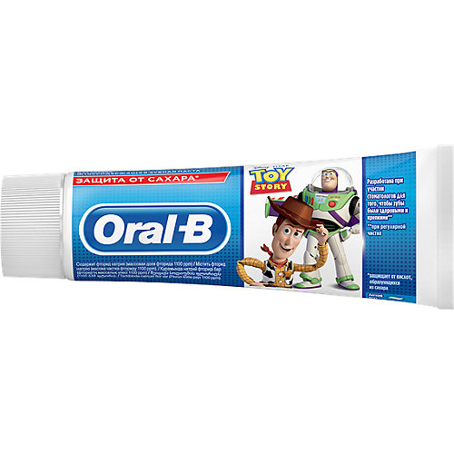 Зубная паста Oral-B Kids Toy Story с 3 лет, 75 мл