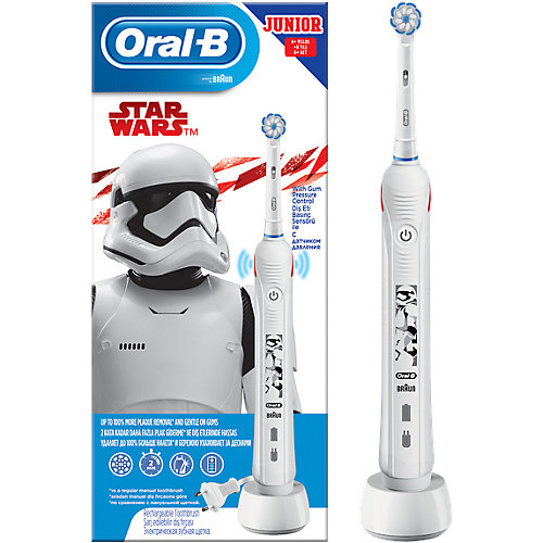 Электрическая зубная щетка Oral-B Junior Pro2 Star Wars