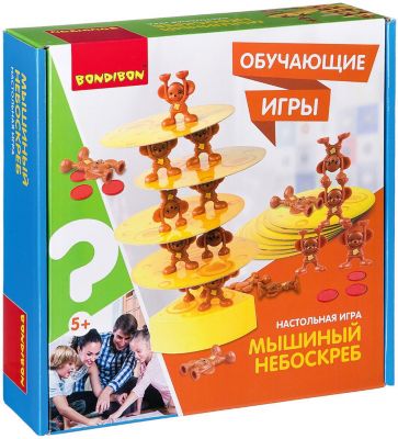 Настольная игра Bondibon «Мышиный небоскрёб»